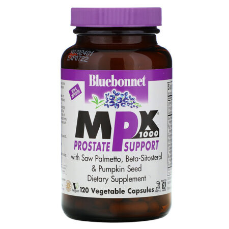 Bluebonnet Nutrition, MPX 1000, suporte para próstata, 120 Cápsulas Vegetais