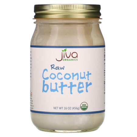 Jiva Organics, Raw Coconut Butter, 16 oz (456 g)