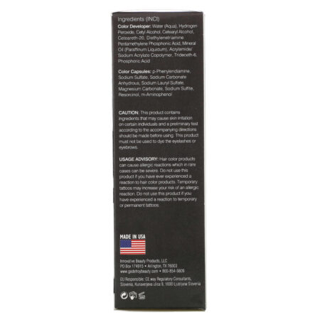 Godefroy, 28 Day Touch Ups, Natural Black, 4 Application Kit - Imagem 2