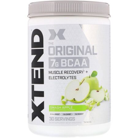 Xtend, The Original, 7 g de BCAA, Maçã Amassada, 420 g (14,8 oz)