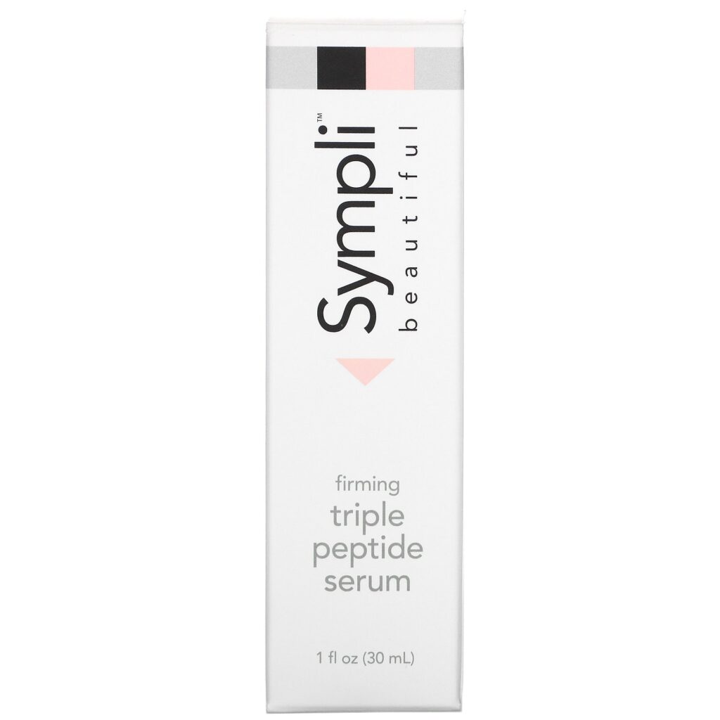 Sympli Beautiful, Sérum Firmador de Peptídeos Triplos, 30 ml (1 fl oz) - Imagem 2