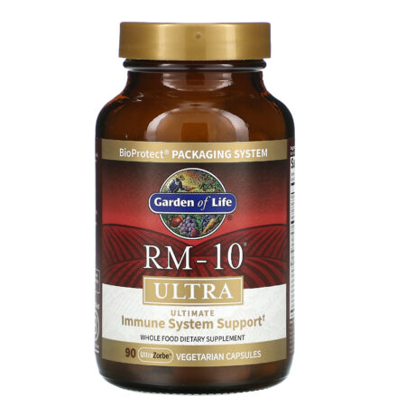 Garden of Life, RM-10 Ultra, Ultimate Immune System Support, 90 Vegetarian Capsules - Image 2