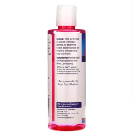 Heritage Store, Rosewater, Aromatherapy Water, Rose Petals, 8 fl oz (237 ml) - Imagem 2
