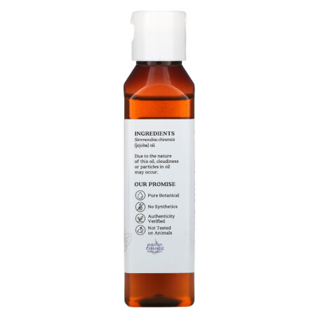 Aura Cacia, Óleo Natual para Cuidados com a Pele, Jojoba, Equilibrante, 4 fl oz (118 ml) - Image 2