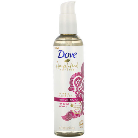 Dove, Amplified Textures, Shine & Moisture, Finishing Gel, 8 fl oz (236 ml)