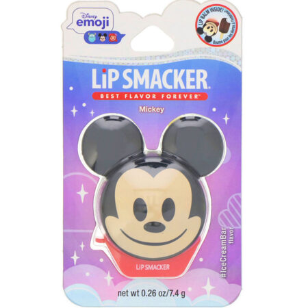 Lip Smacker, Protetor Labial Disney Emoji, Mickey, #IceCreamBar, 7,4 g (0,26 oz)