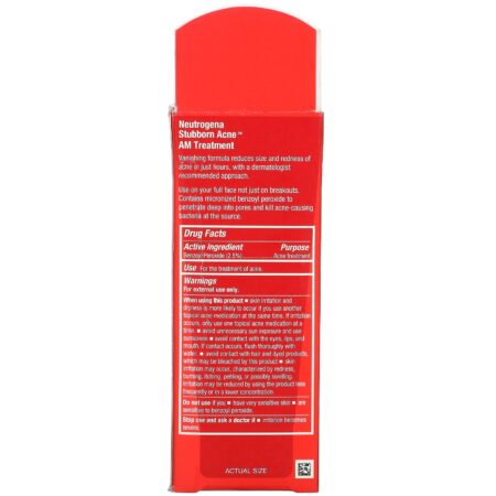 Neutrogena, Stubborn Acne AM Treatment, 2.0 oz (56 g) - Image 3