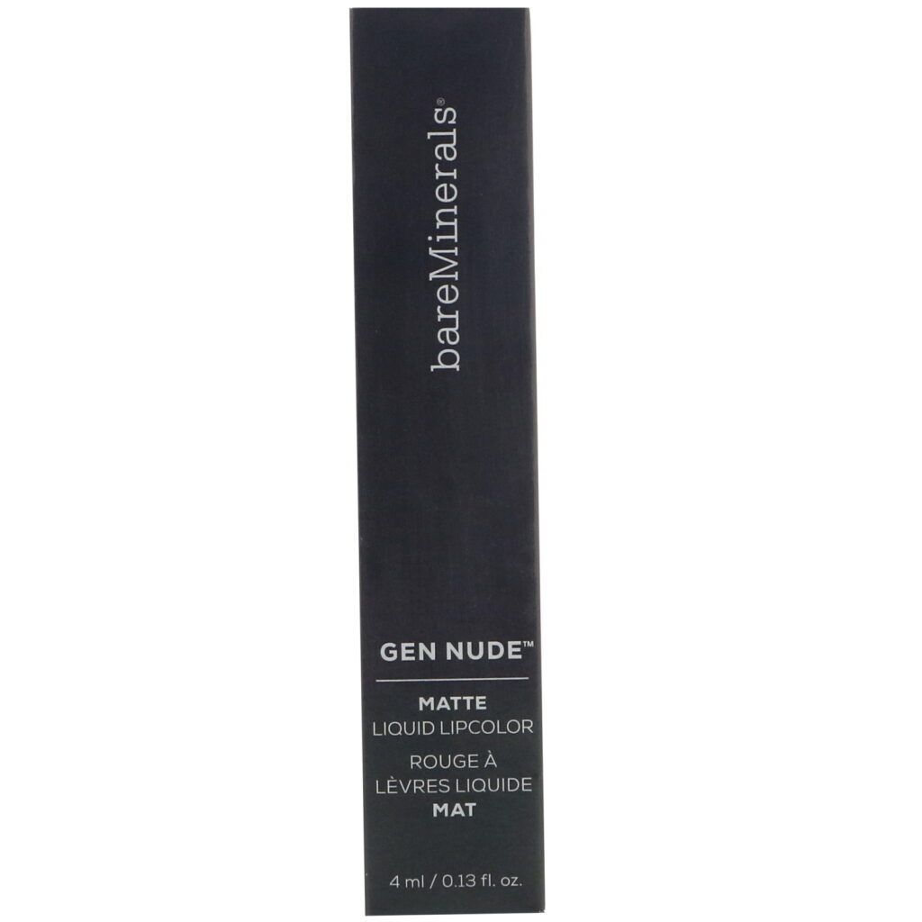 bareMinerals, Gen Nude, Matte Liquid Lipcolor, Swank, 0.13 fl oz (4 ml) - Imagem 2