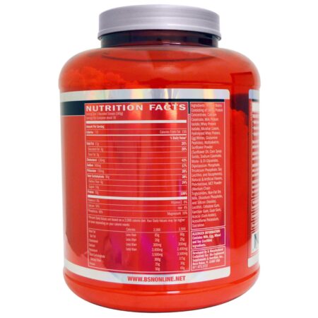 BSN, True-Mass, Matriz de Proteínas/Carboidratos Ultrapremium, Sorvete de Baunilha 2,64 kg (5,82 lbs) - Image 2