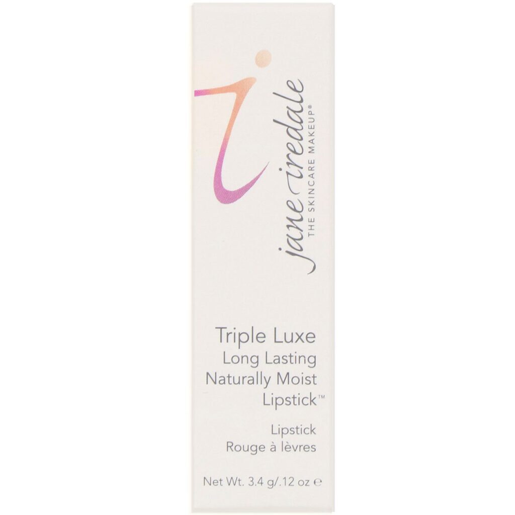 Jane Iredale, Triple Luxe, Long Lasting Naturally Moist Lipstick, Gwen, .12 oz (3.4 g) - Imagem 2
