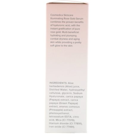 Cosmedica Skincare, Sérum Iluminador Rose Gold, 2 oz (60 ml) - Image 3