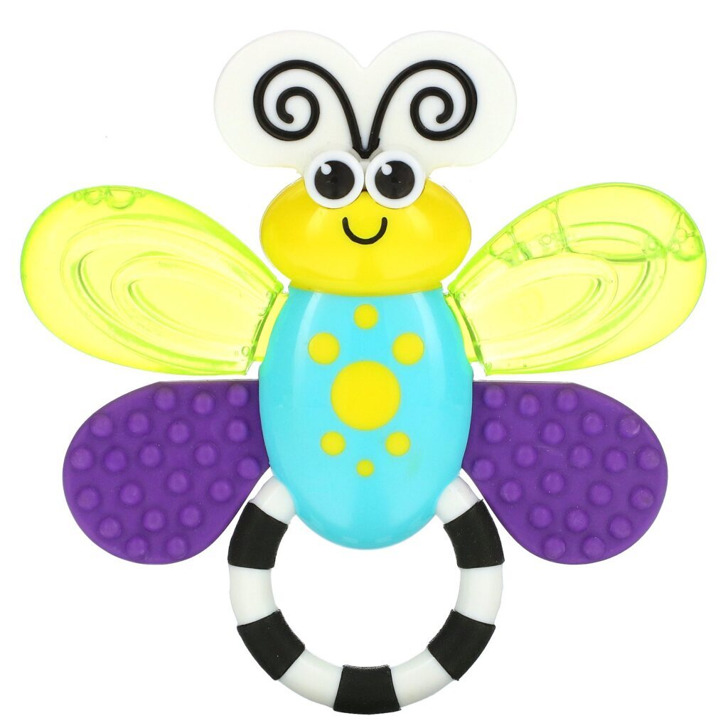 Sassy, Inspire The Senses, Flutterby Teether, 3 + Months, 1 Count - Imagem 3