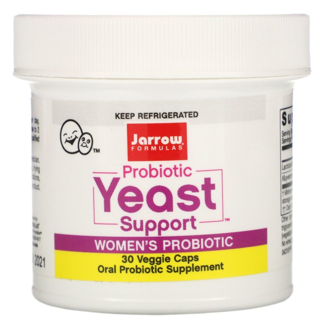 Jarrow Formulas, Probiotic Yeast Support, Women’s Probiotic, 5 Billion, 30 Veggie Caps - Imagem 3
