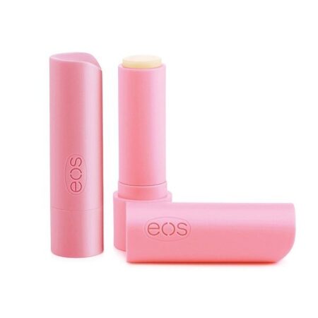 EOS, Protetor Labial, Sorbet De Morango, Pacote com 2, 4g cada