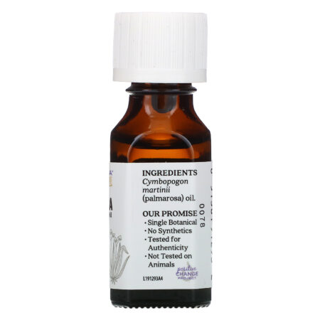 Aura Cacia, Óleo Essencial Puro, Palmarosa, 15 ml (5 fl oz) - Image 2