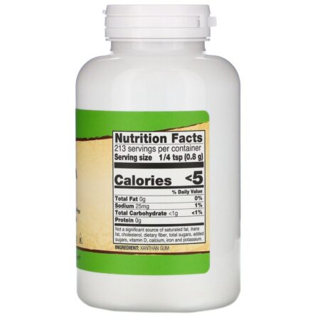 Now Foods, Real Food, Goma Xantana, 170 g (6 oz) - Imagem 2