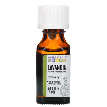 Aura Cacia, Óleo Essencial Puro, Lavandina, 15 ml (0,5 fl oz)