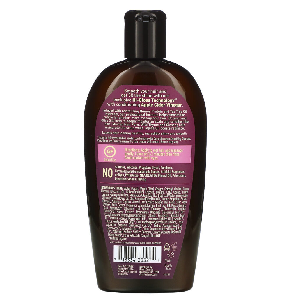 Desert Essence, Condicionador Relaxante, 10 fl oz (296 ml) - Imagem 2