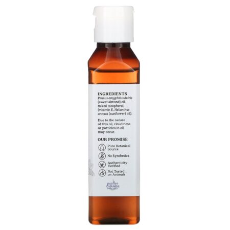 Aura Cacia, Óleo de Cuidados com a Pele, Amêndoa Doce, 118 ml (4 fl oz) - Image 2