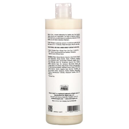 Nature's Gate, Biotin & Bamboo Conditioner for Thin Hair, 16 fl oz (473 ml) - Image 2