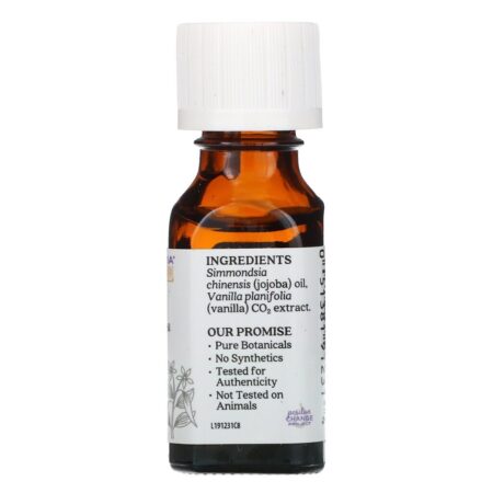 Aura Cacia, Óleo Essencial Puro, Baunilha, 15 ml (0,5 fl oz) - Imagem 2