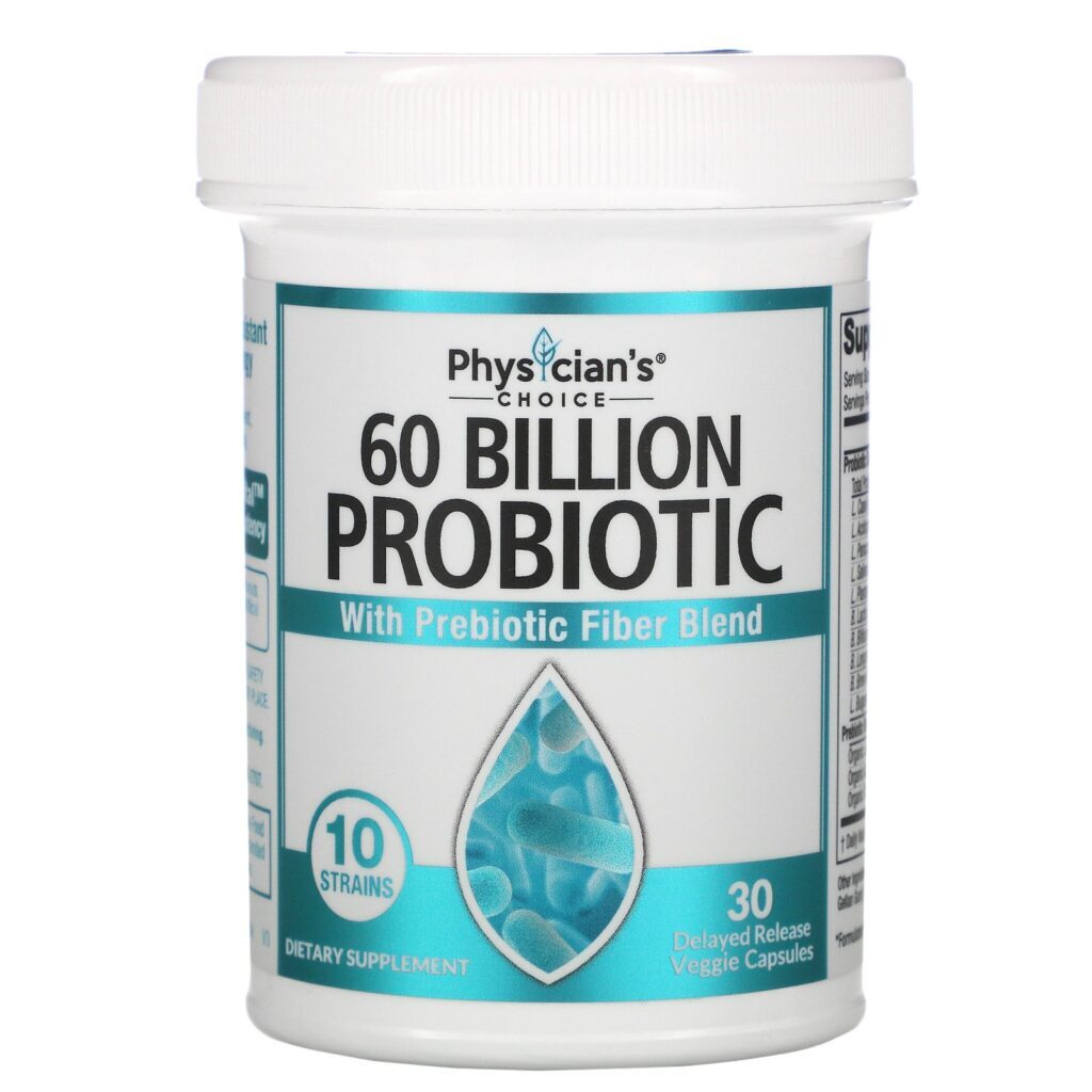 Physician's Choice, 60 Billion Probiotic, 30 Vegetarian Capsules - Imagem 3