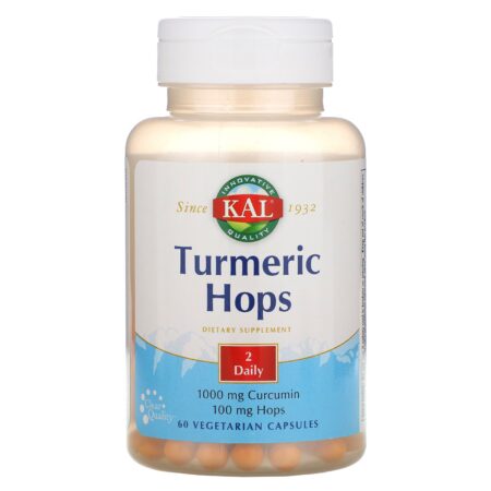 KAL, Turmeric Hops, 60 Vegetarian Capsules