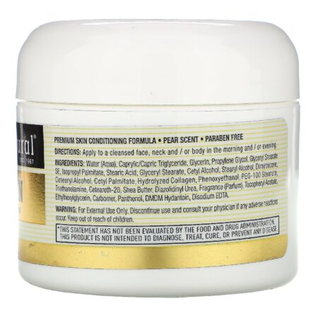 Mason Natural, Coconut Oil Skin Cream + Collagen Premium Skin Cream, 2 Pack, 2 oz (57 g) Each - Image 2