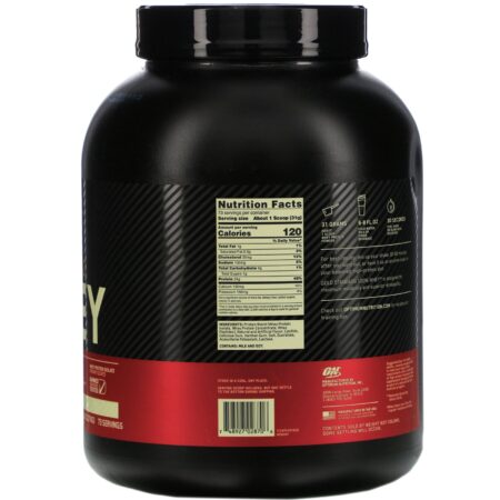 Optimum Nutrition, Gold Standard 100% Whey, Sorvete de Baunilha, 2,27 kg (5 lbs) - Image 2