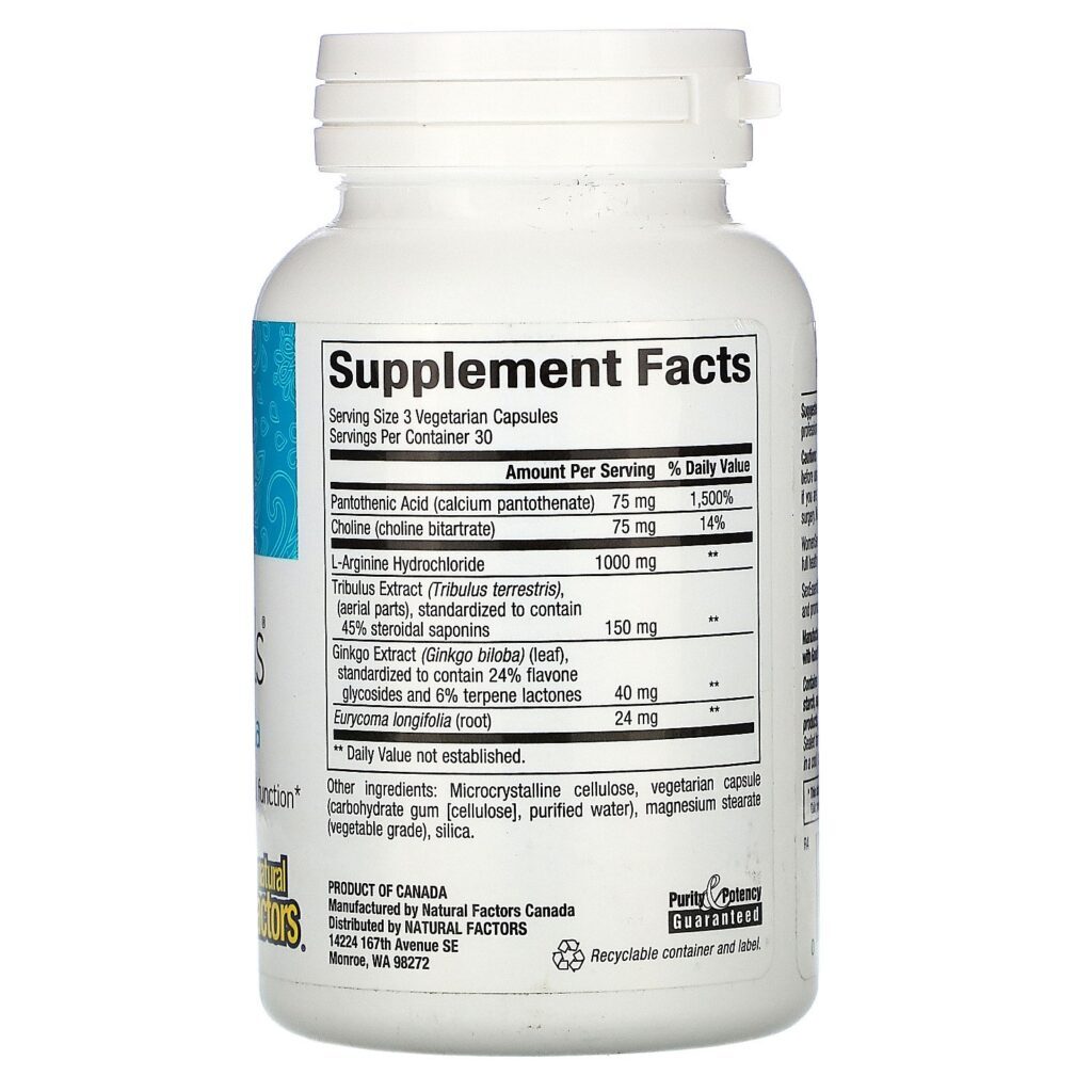 Natural Factors, WomenSense, SexEssentials, Fórmula para Libido Saudável, 90 Cápsulas Vegetarianas - Imagem 2