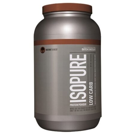 Isopure, Pó com Baixo Teor de Carboidratos, Chocolate Holandês, 1361 g (3 lb)