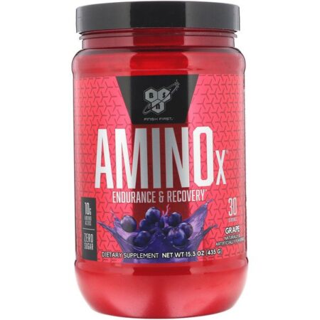 BSN, AminoX, Resistência e Recuperação, Uva, 435 g (15,3 oz)