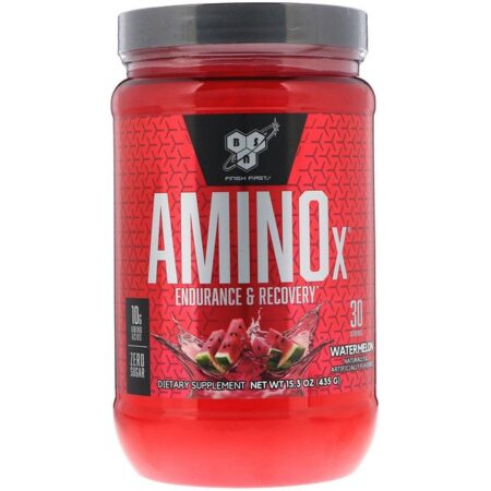 BSN, AminoX, Endurance &amp; Recovery, Melancia, 435 g (15,3 oz)