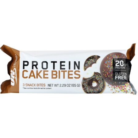 Optimum Nutrition, Protein Cake Bites, Chocolate Frosted Donut, 9 Bars, 2.29 oz (65 g) Each - Image 4