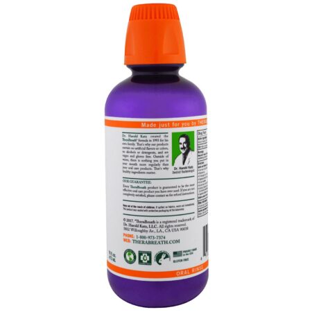 TheraBreath, Enxaguatório Bucal Anti-Cárie para Crianças, Uva Gorila, 473 ml (16 fl oz) - Image 3