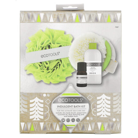 EcoTools, Indulgent Bath Kit, Limited Edition, 4 Piece Kit