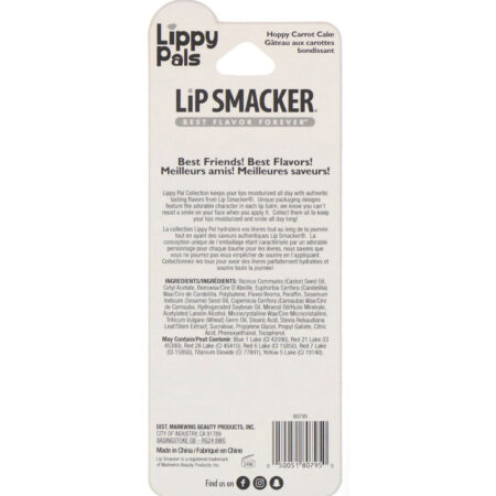 Lip Smacker, Protetor labial Lippy Pals, Bunny, Hoppy Carrot Cake, 0,14 oz (4 g) - Image 2