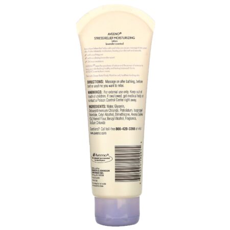 Aveeno, Stress Relief Moisturizing Lotion, Lavender, 2.5 oz (71 g) - Image 2