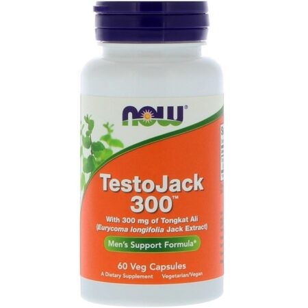 Now Foods, TestoJack 300, 60 Cápsulas Vegetais - Image 3