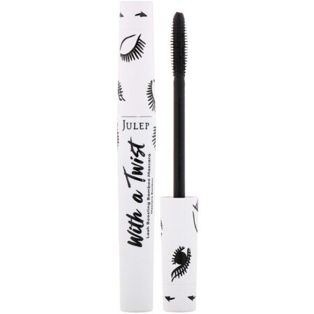 Julep, Máscara de bambu para destacar os cílios, With a Twist, Jet Black, 6,7 g