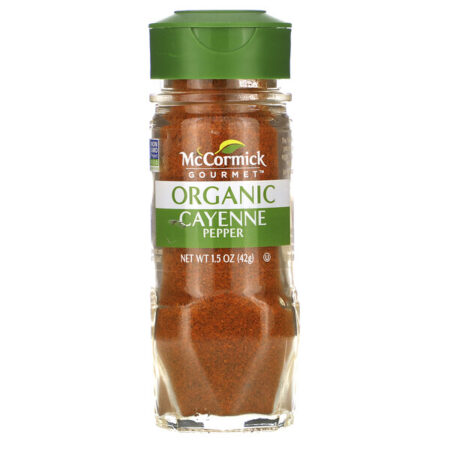 McCormick Gourmet, Organic, Cayenne Pepper, 1.5 oz (42 g)