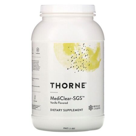 Thorne Research, MediClear-SGS, Vanilla Flavored, 34.4 oz (978 g)