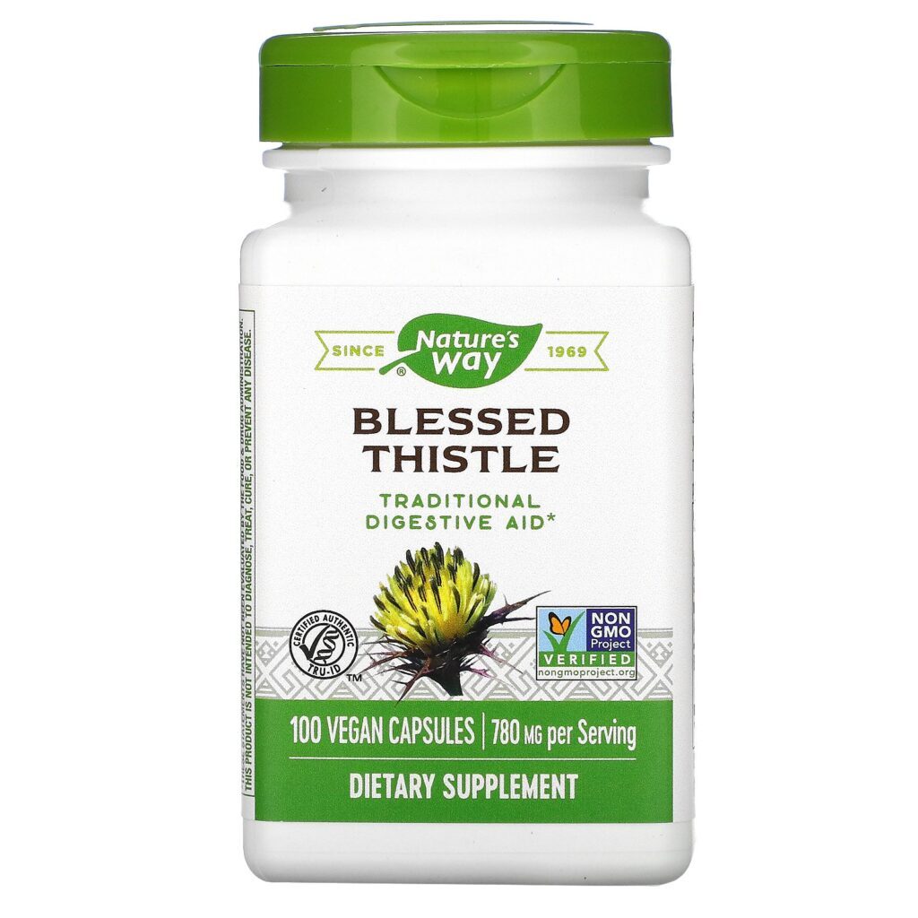 Nature's Way, Blessed Thistle, 780 mg, 100 Vegan Capsules