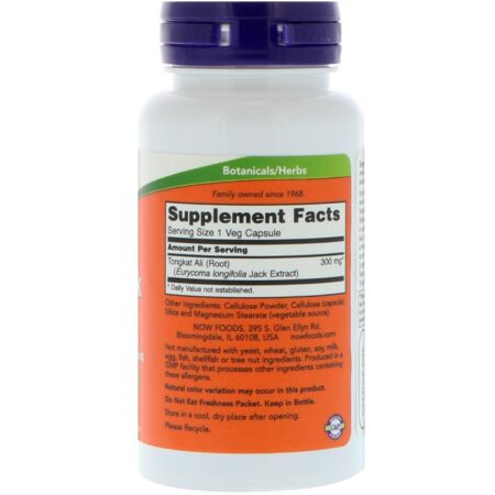 Now Foods, TestoJack 300, 60 Cápsulas Vegetais