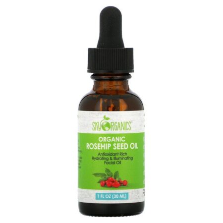 Sky Organics, Organic Rosehip Seed Oil, 1 fl oz (30 ml)