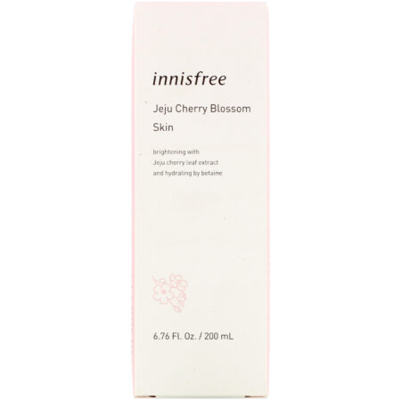 Innisfree, Jeju Cherry Blossom Skin, 6.76 fl oz (200 ml) - Image 2