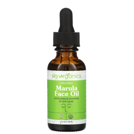 Sky Organics, Organic Marula Face Oil, 1 fl oz (30 ml) - Image 3