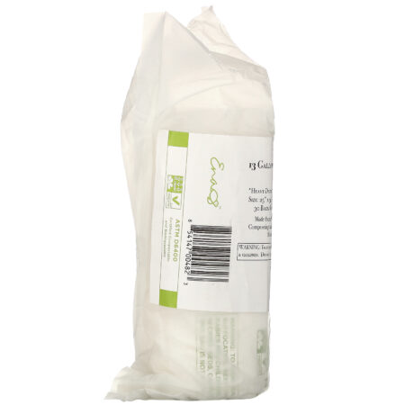 Earth's Natural Alternative, 13 Gallon Compostable Kitchen Trash Bags, 30 Bags - Image 2