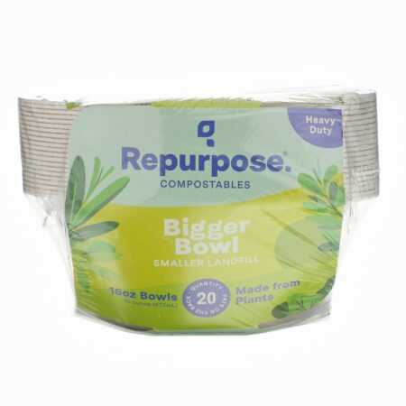 Repurpose, Heavy Duty, 16 oz Bowls, 20 Count - Image 2