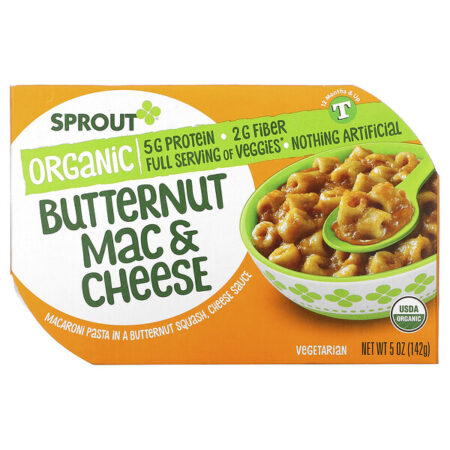 Sprout Organic, Butternut Mac & Cheese, 12 Months and Up, 5 oz ( 142 g)